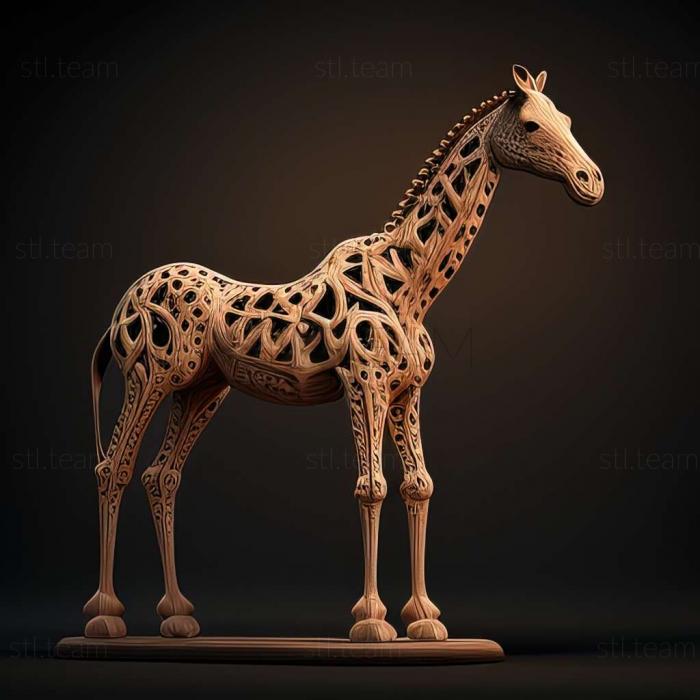 3D model Zanjir famous animal (STL)